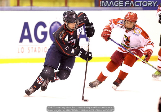 2018-02-11 Hockey Milano Rossoblu U15-Alleghe (2-6)